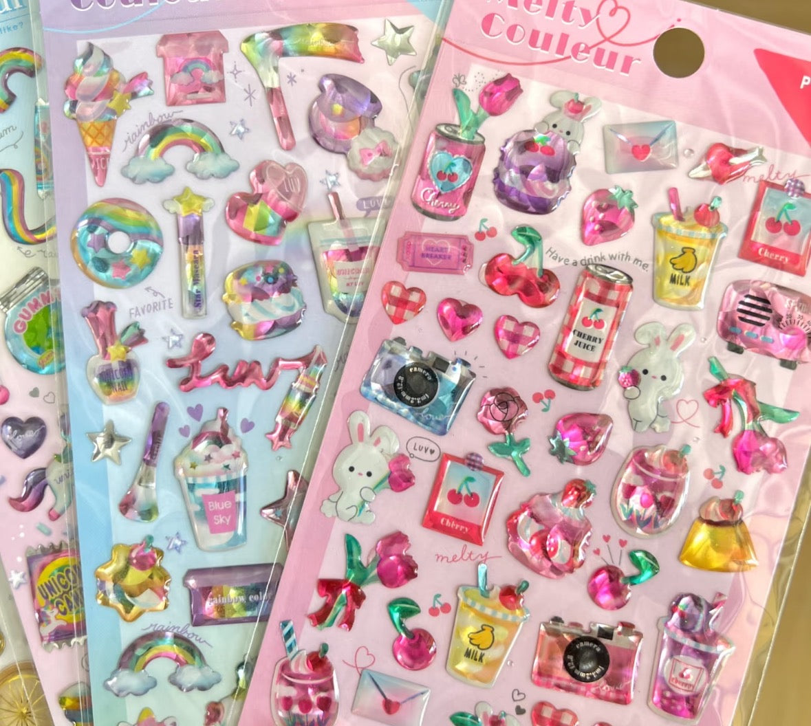 カートゥーンステッカー